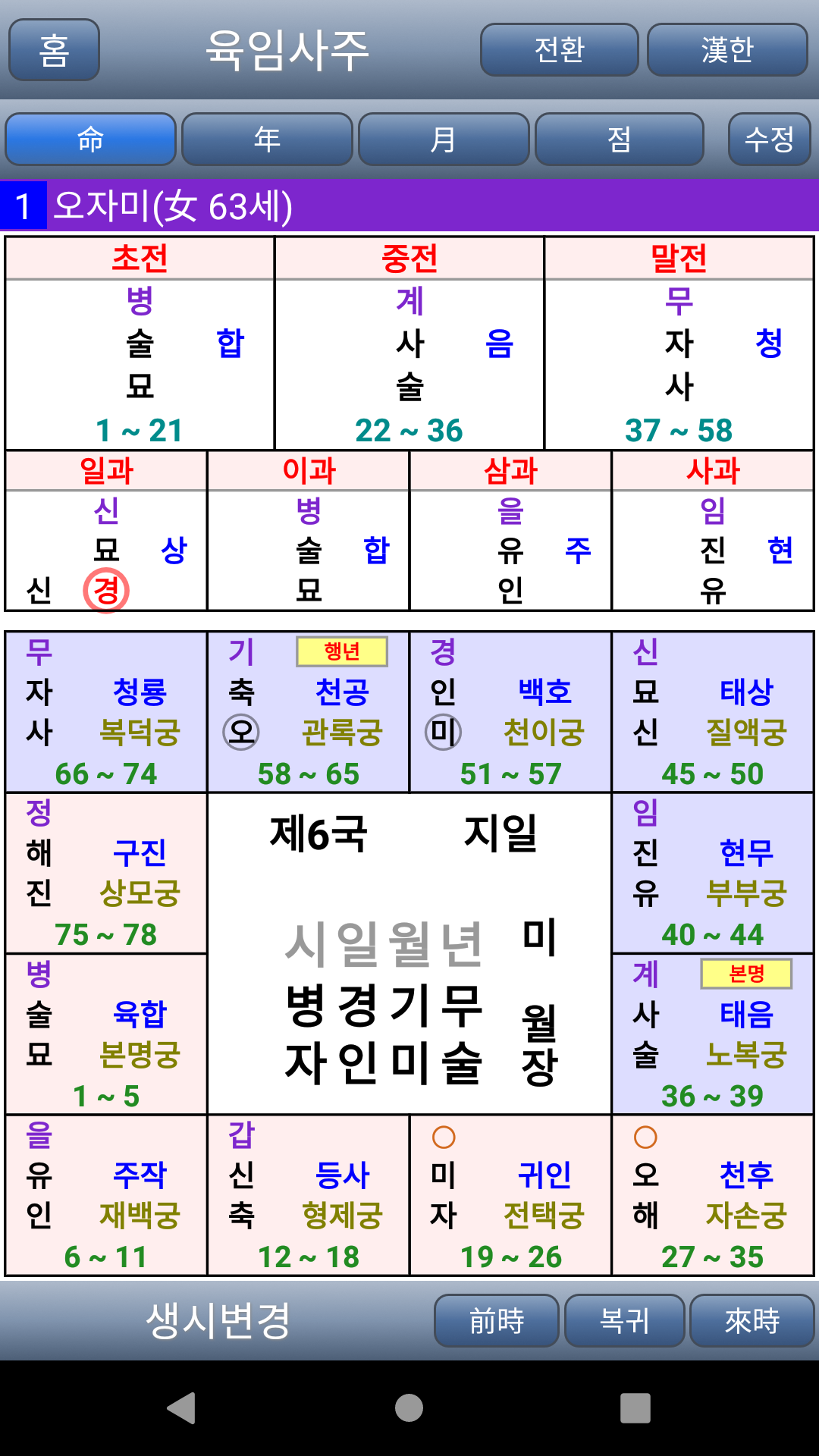 도사폰 육임