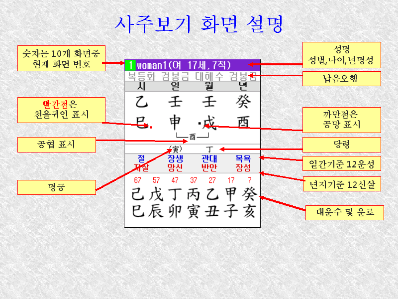 만세력 도사폰