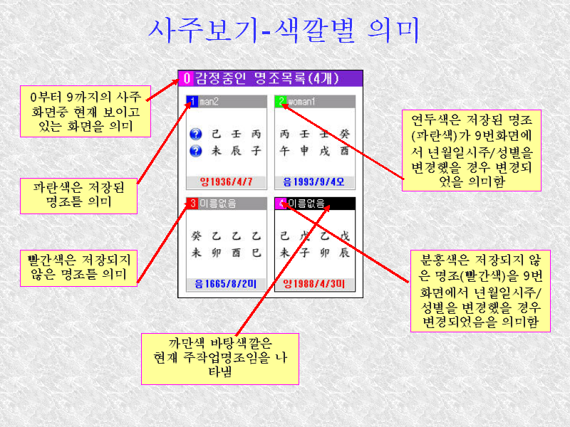 만세력 도사폰